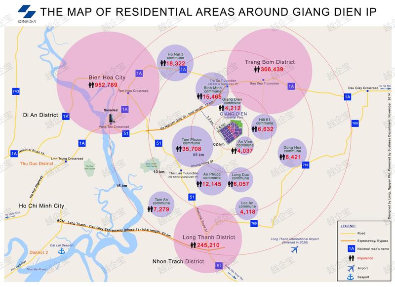 同奈省地图图片